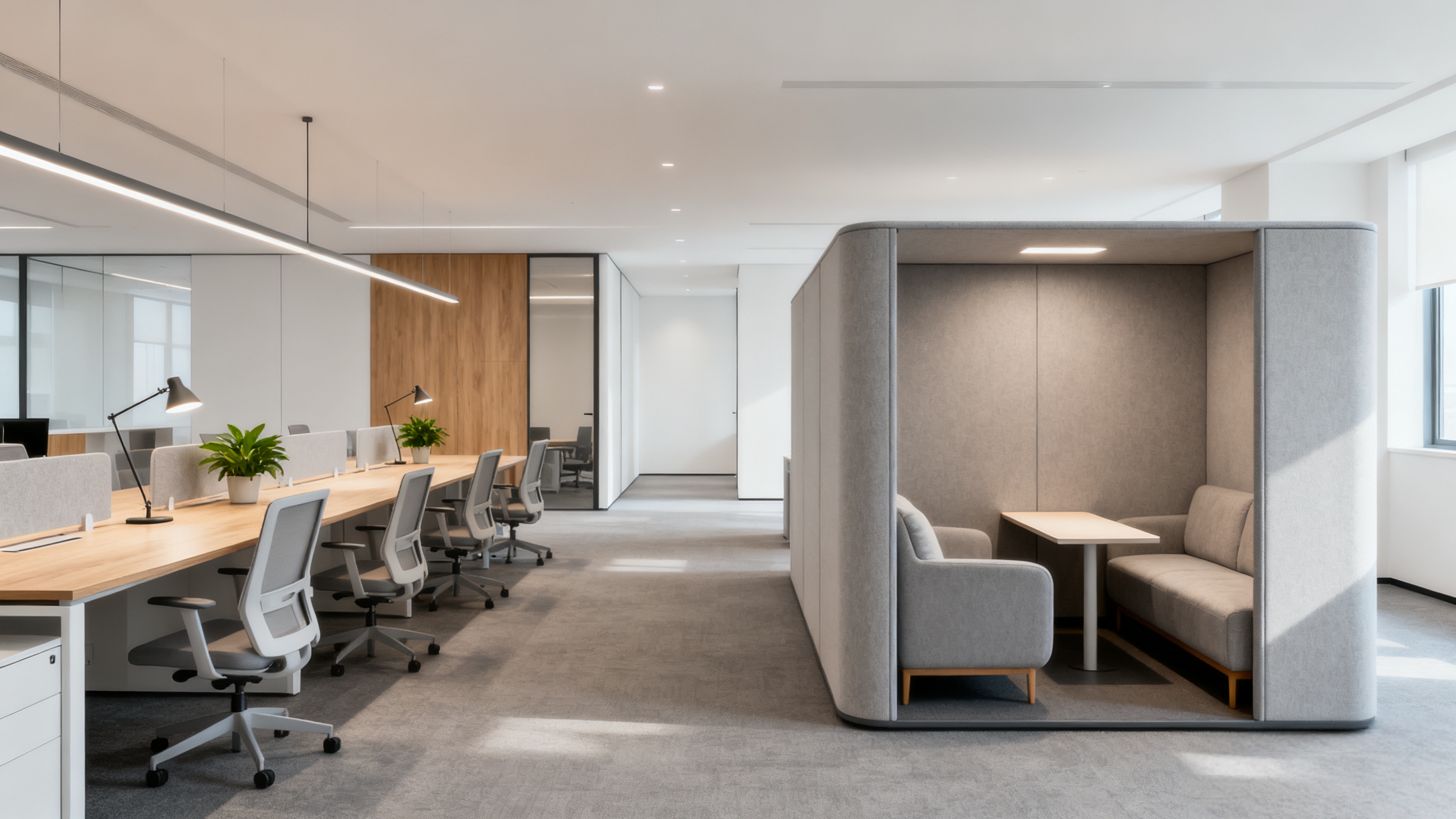  如何打造一個兼顧協作與專注的混合辦公空間？